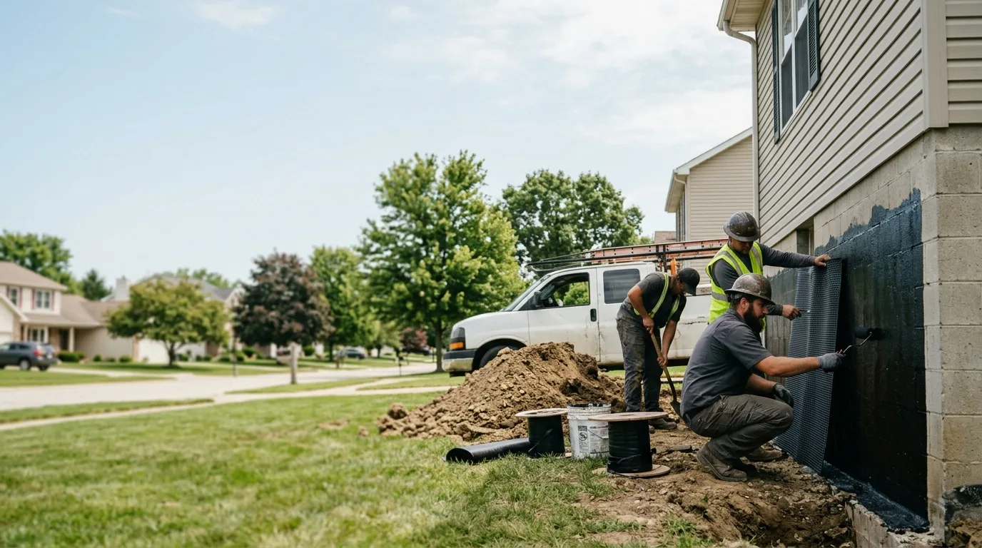 Basement Waterproofing in Hazleton, IN near me